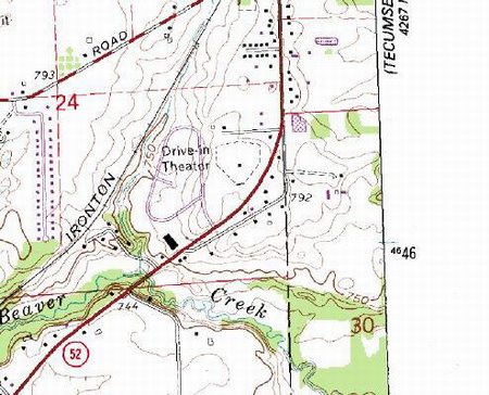 Lenawee Drive-In Theatre - Topo (newer photo)